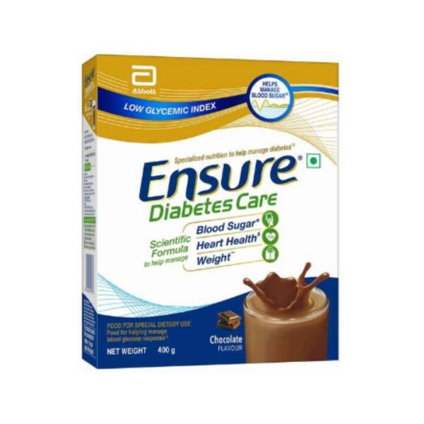 ENSURE DIABETES CARE CHOCOLATE 400GM BIB