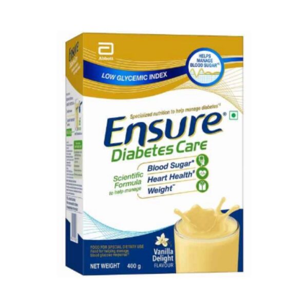 ENSURE DIABETES CARE VANILLA 400GM BIB