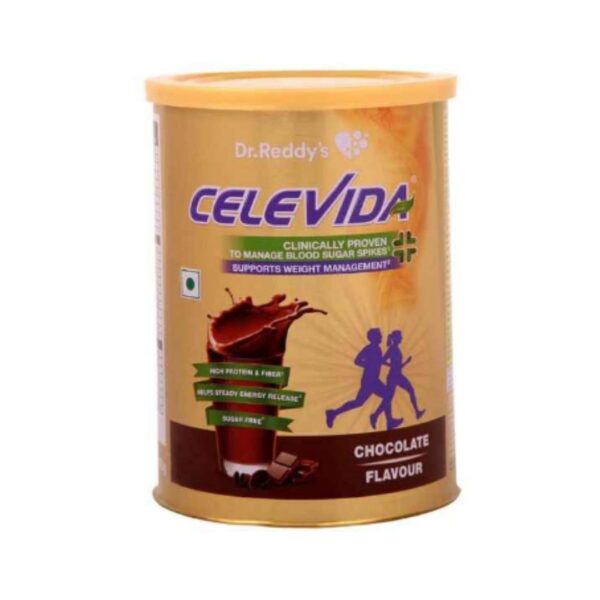 CELEVIDA CHOCOLATE 400GM POWDER