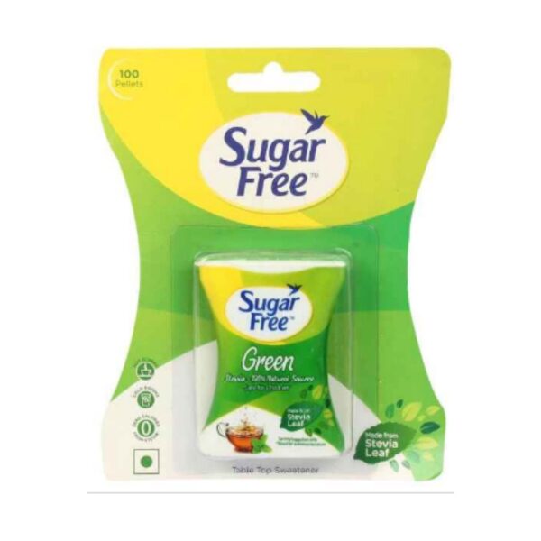 SUGAR FREE GREEN STEVIA 100% NATURAL 100 PELLETS