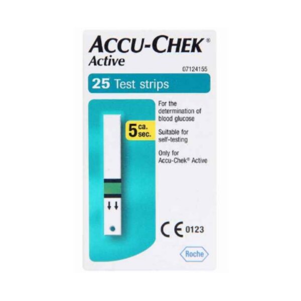 ACCUCHEK ACTIVE STRIPS 25S