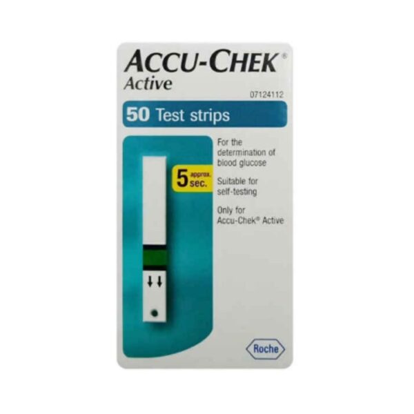 ACCUCHEK ACTIVE STRIPS 50S