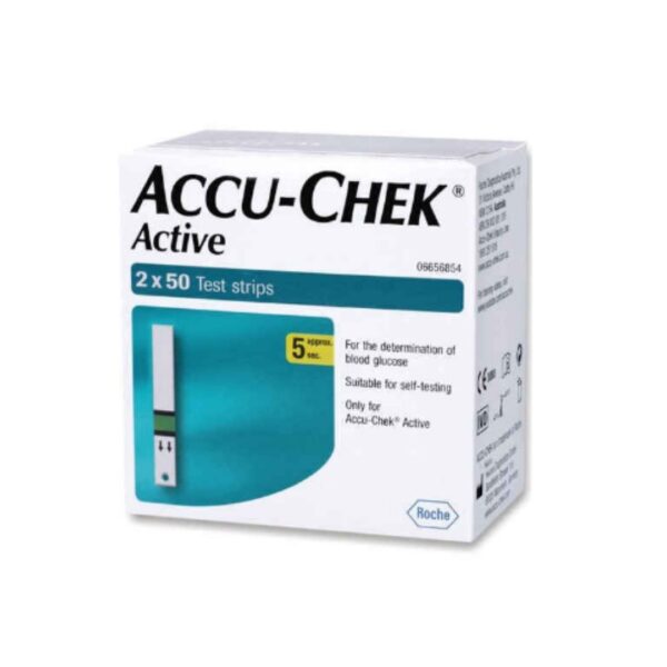 ACCUCHEK ACTIVE STRIPS 2X50S