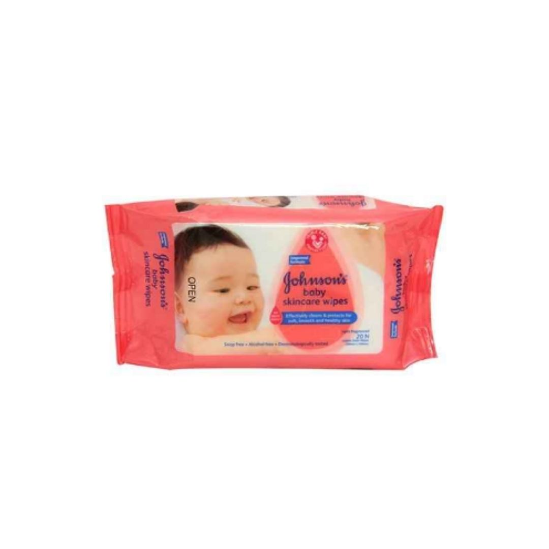 Johnsons Baby Skincare Wipes 20S – Jehoba